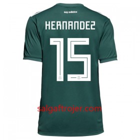 Mexico Fodboldtrøjer Hernandez 15 Hjemmebanesæt VM 2018